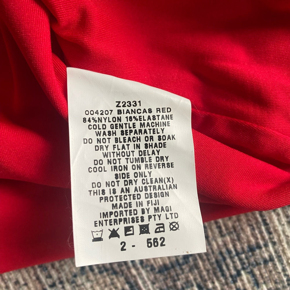 Kookai Red Fitted Tank Top - Picture 4 of 4